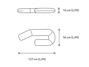 Oreiller de corps thérapeutique