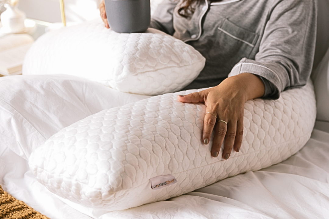 Taie rafraîchissante pour oreiller de corps thérapeutique